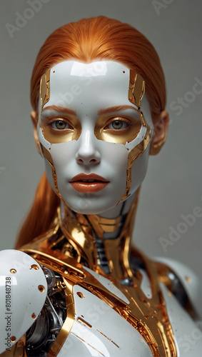 charming female robot