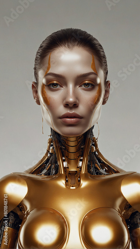 charming female robot