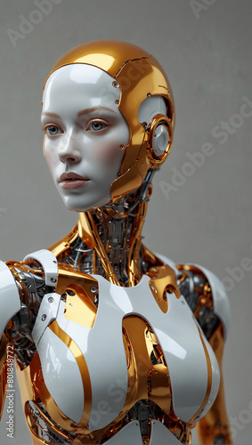 charming female robot