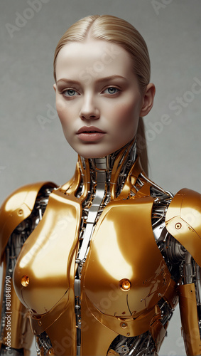 charming female robot