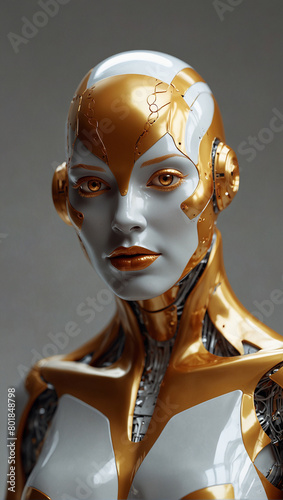 charming female robot