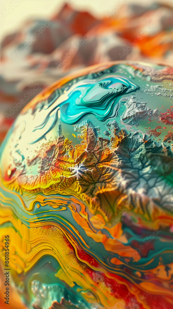 Futuristic exoplanet survey abstract expressionist map Futuristic exoplanet survey abstract expressionist map