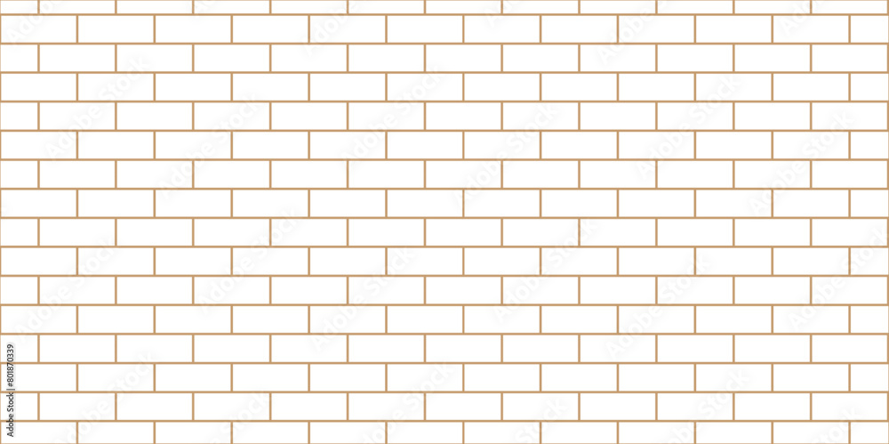 Fototapeta premium White brick wall background. Architecture construction stone block brick wallpaper. seamless building cement concrete wall grunge background. 