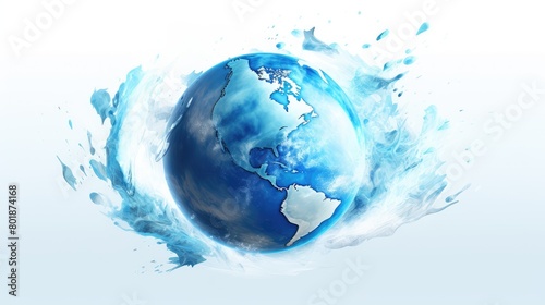 earth in water