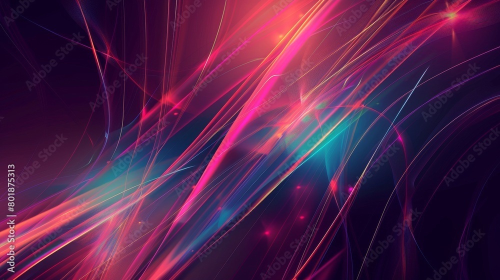 abstract blurred neon tangled web glowing lines background abstract blurred neon tangled web glowing lines background