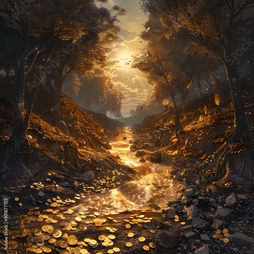 A Surreal Autumn Landscape ...