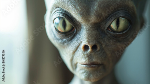 Alien portrait close up