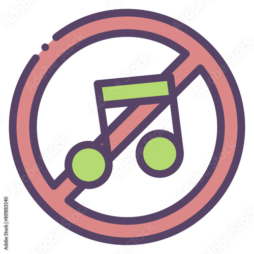 no music icon