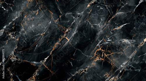 Timeless Elegance: Seamless Dark Marble Texture for Glamorous Digital and Print Designs