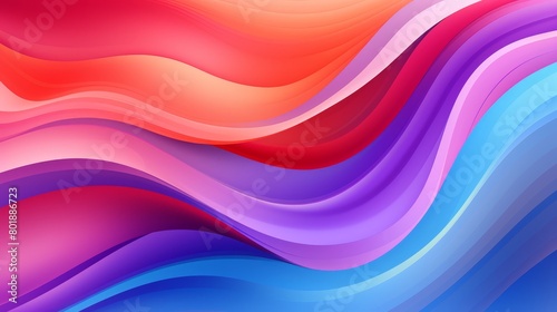 Vibrant vector backdrop with a modern, abstract composition in bright colors, suitable for dynamic projects,