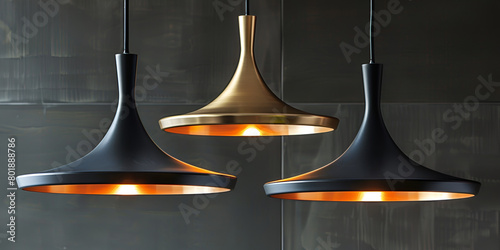 This Pendant Light for ceiling, Hanging Light for Ceiling with black beautiful background photo