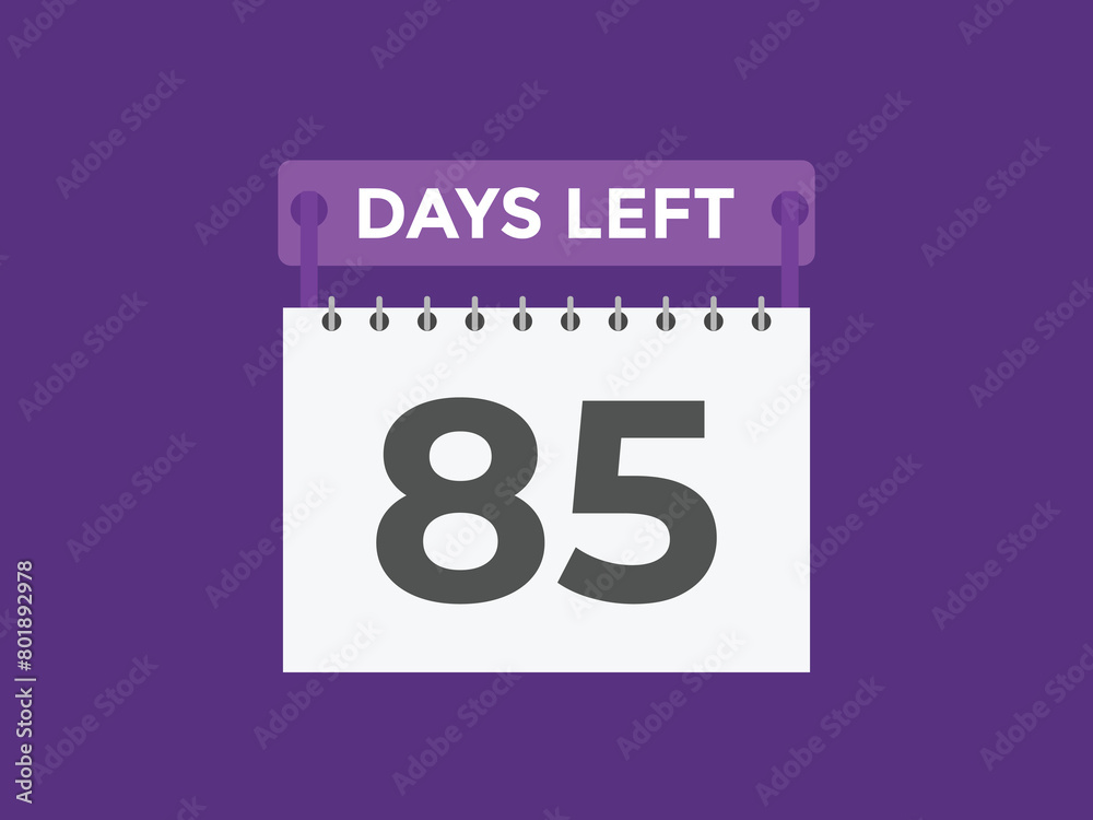 86, Days, left, countdown, banner, template, website, web, button, landing, page, design, to go, business 86, Days, left, countdown, banner, template, website, web, button, landing, page, design, to go, business