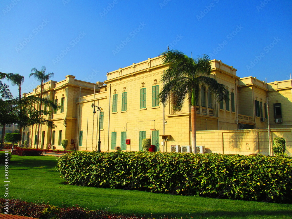 Abdeen Palace Museum in Cairo in Egypt 