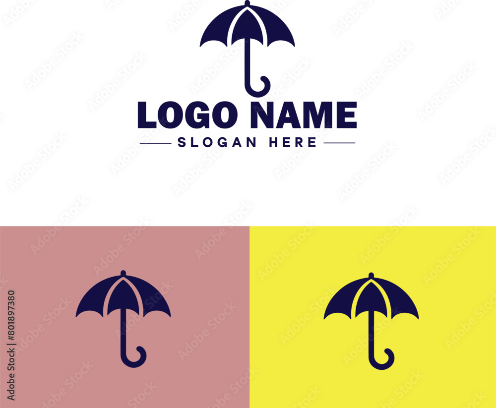beach umbrella icon summer vacation Sunbed travel tourism logo icon editable vector silhouette logo beach umbrella icon summer vacation Sunbed travel tourism logo icon editable vector silhouette logo