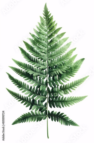 a close up of a fern leaf © John