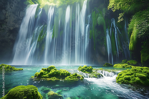 waterfall in the forest