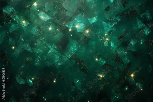 Sparkling aventurine quartz background with glittering inclusions, suitable for festive and glamorous backdrops,
