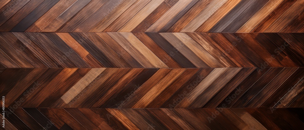 Herringbone pattern wood grain for stylish and contemporary flooring and wall designs,