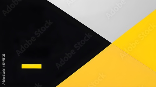 Gray  black  and yellow modern background 