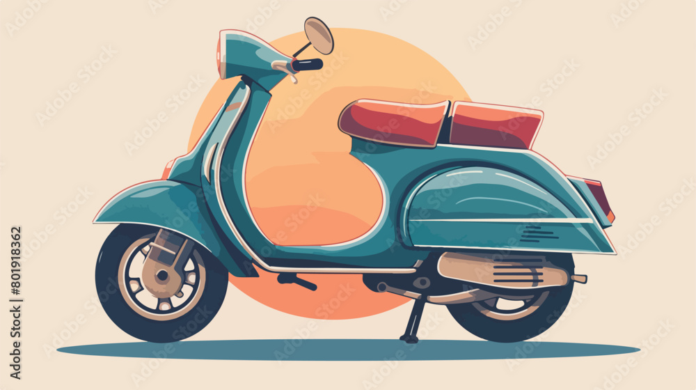 Scooter style design Vector illustration. Vector style