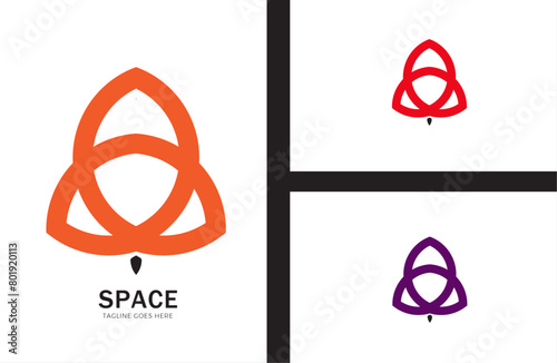 Modern business company Logo designs concept