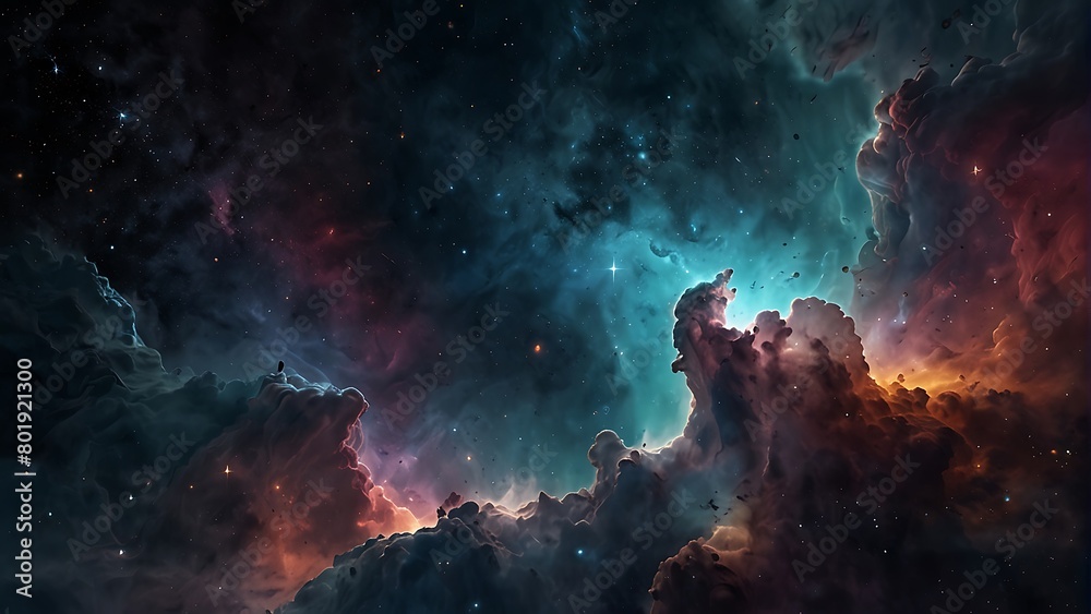 Celestial Nebula High-Demand Background Image