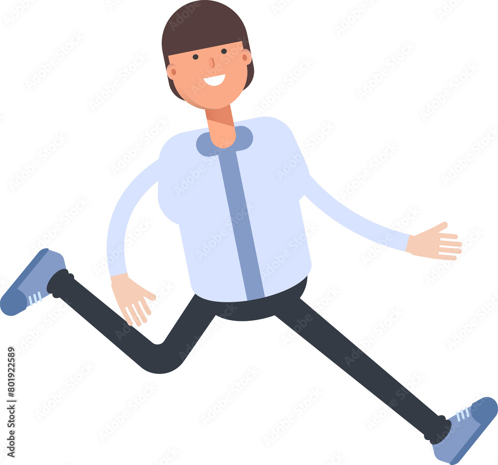 Businessman Character Walking
Businessman Character Walking