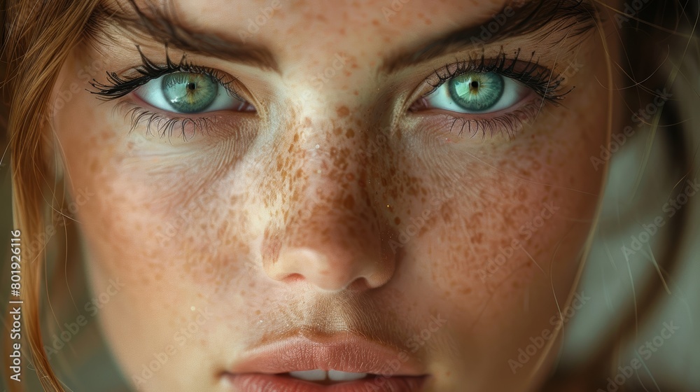 Flawless Female Portrait with Perfect Focus Generative AI Flawless Female Portrait with Perfect Focus Generative AI