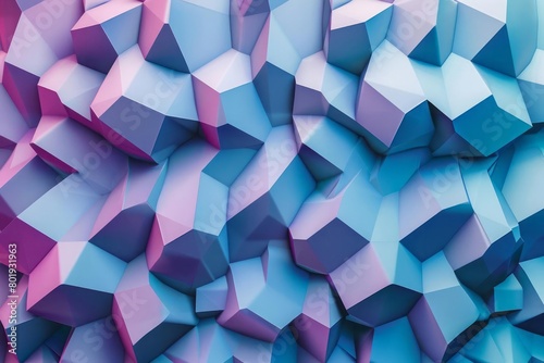 A background where subtle gradients serve as the backdrop for complex geometric tessellations