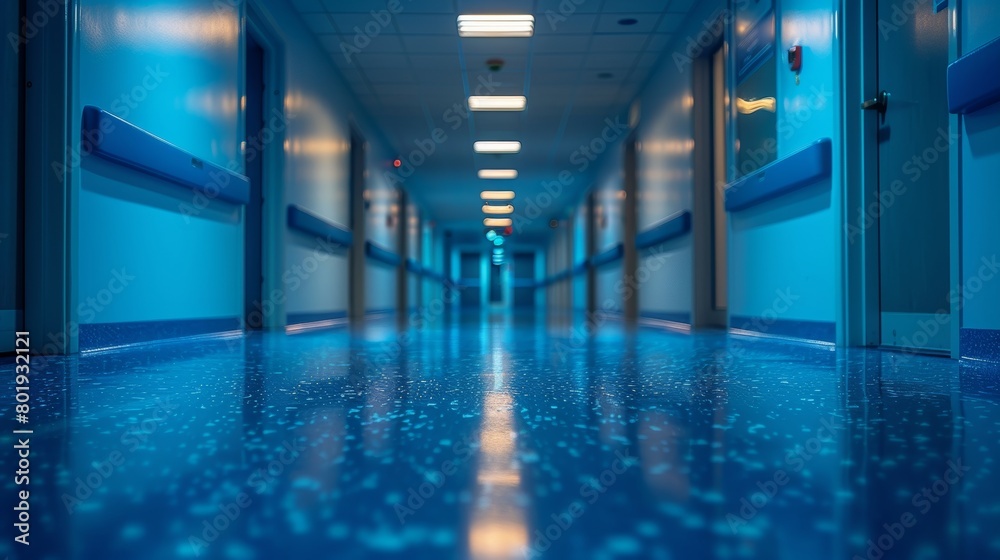 Hospital Background with Space for Text Generative AI Hospital Background with Space for Text Generative AI