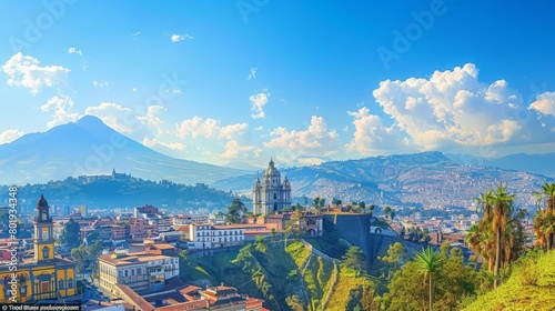 Quito Colonial Heritage Skyline