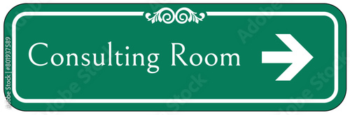 Consulting room sign