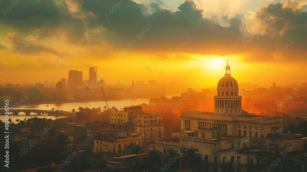 Havana Timeless Architecture Skyline