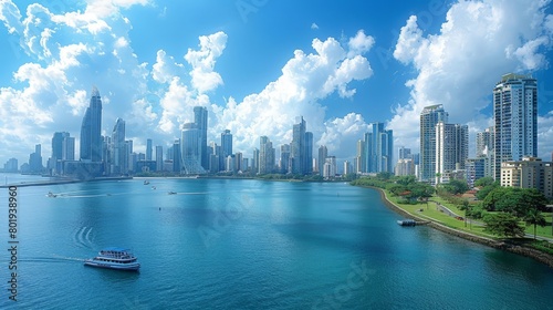 Panama City Gateway Skyline