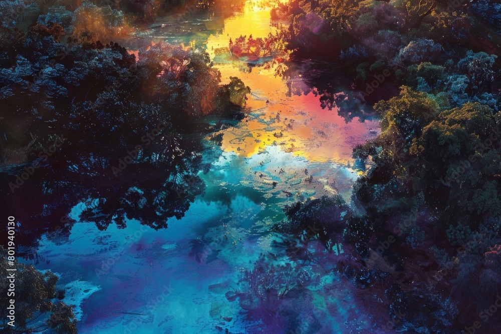Dive into a world of utopian dreams from above Dive into a world of utopian dreams from above