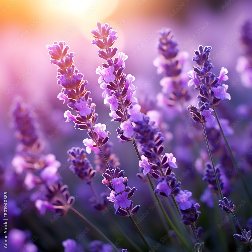 Obraz premium lavender, purple lavender