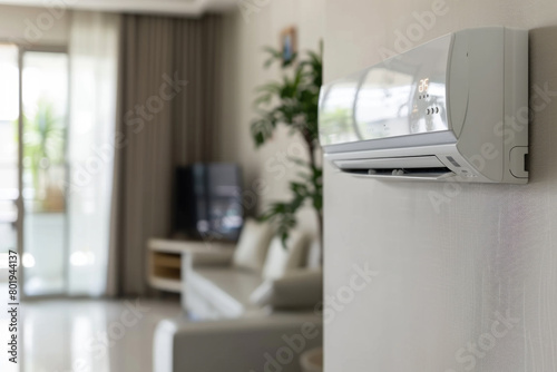 Reversible air conditioning unit capable of both cooling and heating functionalities.

 photo