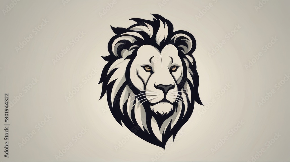 Lion illustration for logo