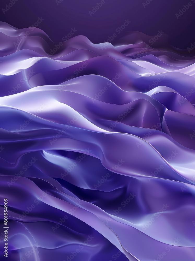 Obraz premium Elegant Violet Dreams, Abstract Vector Background