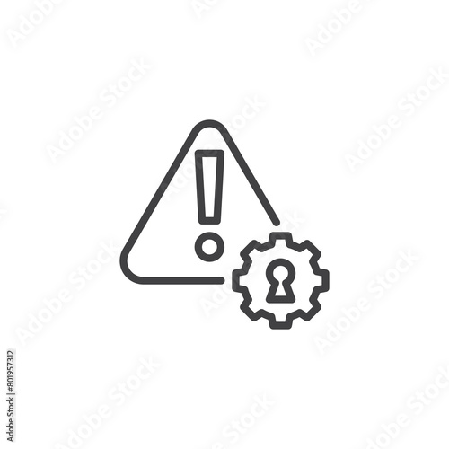 Incident Management line icon