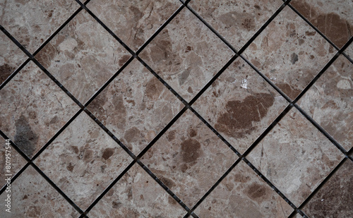 brown marble tiles for background