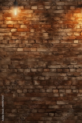 Outside old brick wall texture moody lighting 