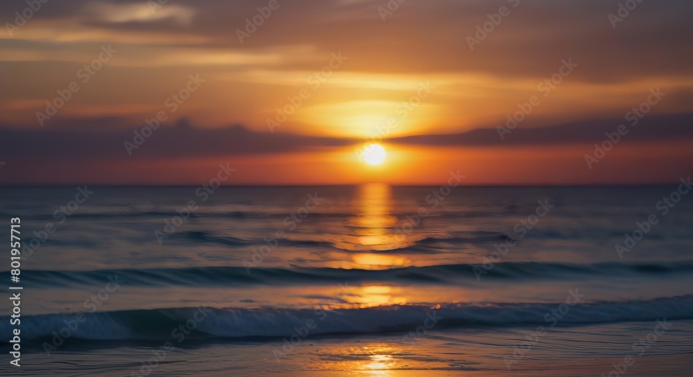 Obraz premium sunset over the sea images