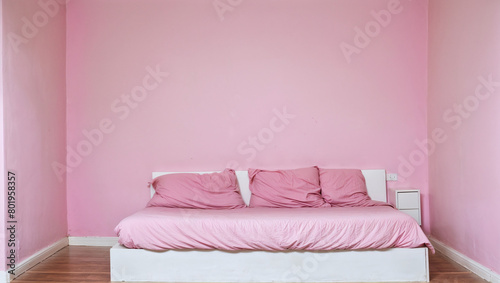 Abstract pink color gradient studio background