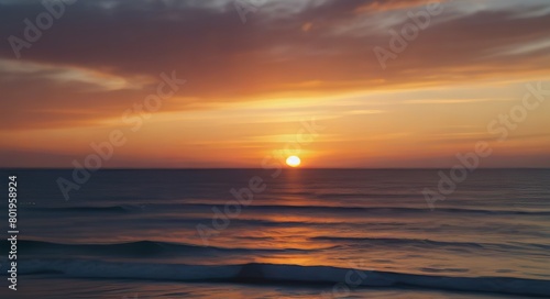 sunset over the sea images