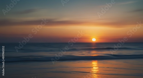 sunset over the sea images