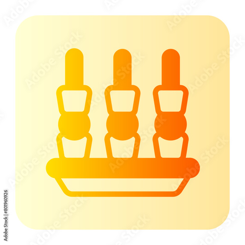 appetizer gradient icon