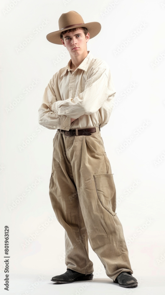 A 15-year-old Amish boy
A 15-year-old Amish boy