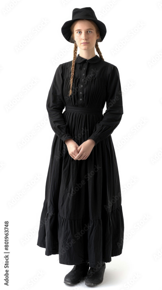 A 25-year-old Amish woman
A 25-year-old Amish woman