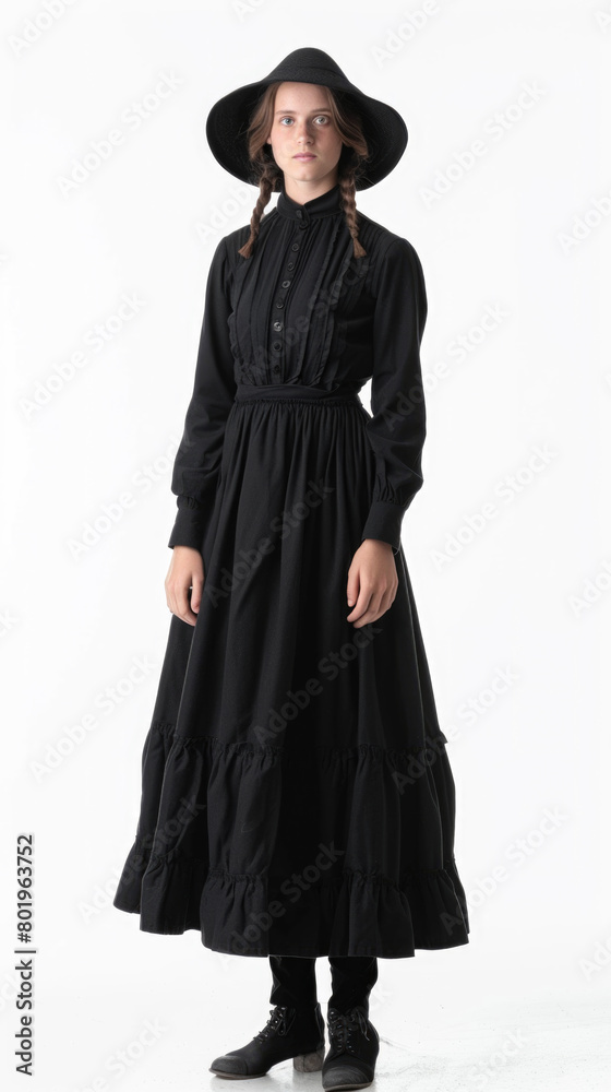 A 25-year-old Amish woman
A 25-year-old Amish woman